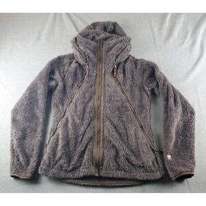Kuhl Jacket Womens Medium Shop Flight Deep Pile Sherpa Hooded Brown